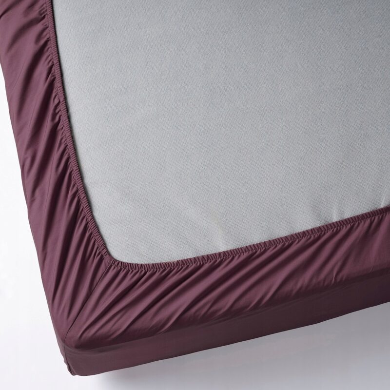 IKEA ULLVIDE PRZEŚCIERADŁO Z GUMKĄ CZERWONE BAWEŁNA 160x200 - obrazek 4
