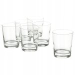 IKEA GODIS SZKLANKI DO NAPOJÓW 400ml/ 6SZT