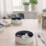 IKEA OMBONAD MISKA MISECZKA CIEMNA SZARA - 2 SZT. - obrazek 5