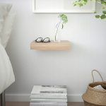 PÓŁKA ŚCIENNA DĄB LACK 30x26 cm PÓŁKA NA ŚCIANĘ - obrazek 2