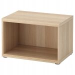 IKEA BESTA OBUDOWA DĄB BEJCOWANY NA BIAŁO 60x40x38