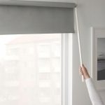 IKEA FRIDANS ROLETA SZARY 140x195 CM - obrazek 2