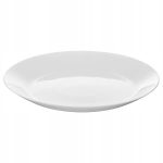 TALERZYK OFTAST BIAŁY HARTOWANE SZKŁO 19 CM