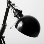 IKEA FORSA LAMPKA BIURKOWA LAMPA NA BIURKO CZARNA - obrazek 4
