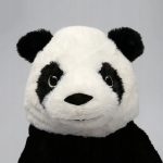 PANDA DUŻY PLUSZAK MIŚ PLUSZOWY KRAMIG 30 CM - obrazek 2