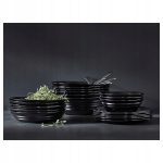IKEA NATBARB Talerz miseczka czarna 14 cm - obrazek 6