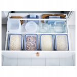 POJEMNIK NA ŻYWNOŚĆ Z POKRYWKĄ 3SZT 750ML IKEA365+ - obrazek 3