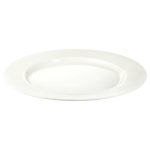 IKEA OFANTLIGT TALERZ OBIADOWY BIAŁY 28 cm