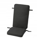 IKEA DUVHOLMEN Poduszka wewn poduchy krzesła zewnętrzne szary 35 cm - obrazek 3