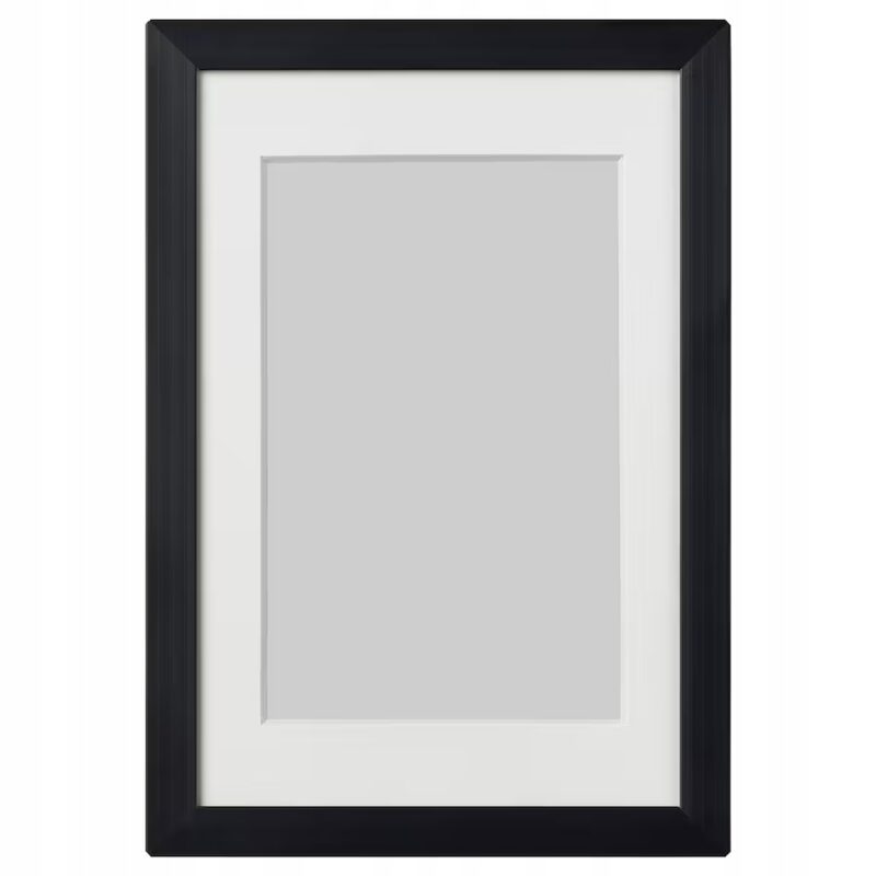 IKEA LOMVIKEN RAMKA CZARNA 10x15 CM