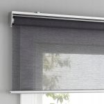 IKEA SKOGSKLOVER ROLETA SZARA 60x195 cm - obrazek 3