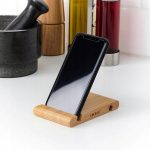 UCHWYT NA KOMÓRKĘ TELEFON STOJAK NA TABLET BAMBUS - obrazek 5