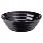 IKEA NATBARB Talerz miseczka czarna 14 cm