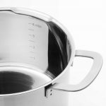 IKEA HEMKOMST GARNEK Z POKRYWKĄ STALOWY 5 L - obrazek 5