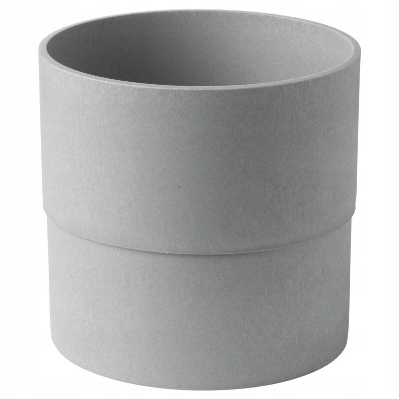 OSŁONA DONICZKI DONICA NYPON SZARA 19 CM