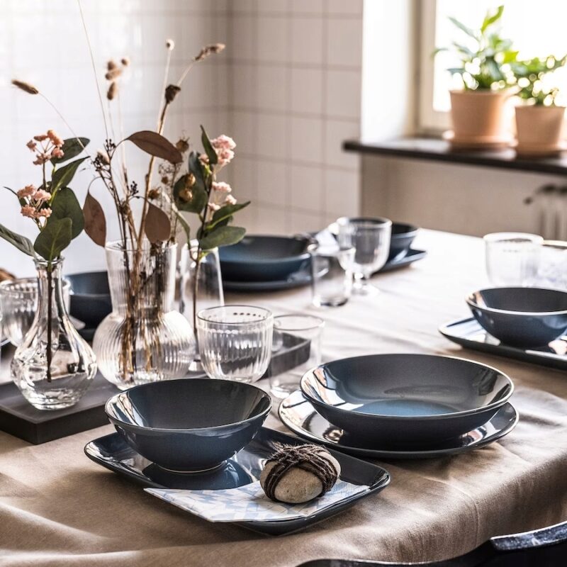 Talerz obiadowy głęboki Ikea FARGKLAR 23 cm - obrazek 4