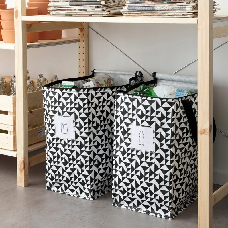 TORBA KNALLA NA ZAKUPY PRANIE BASEN MOCNA 47L - obrazek 4