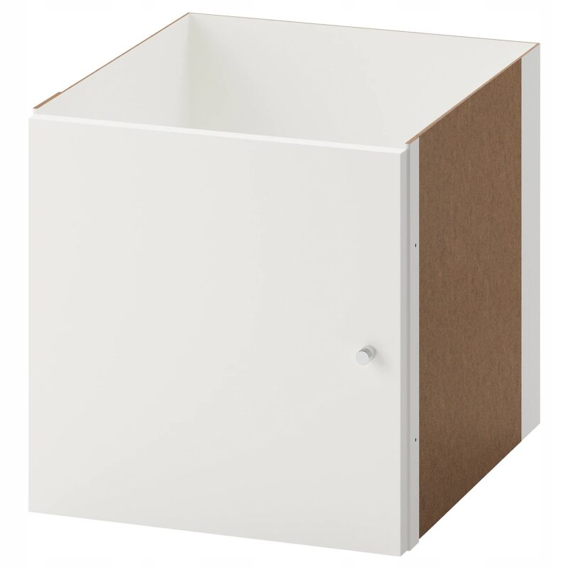 WKŁAD Z DRZWIAMI DO REGAŁU BIAŁY 33X33 KALLAX IKEA
