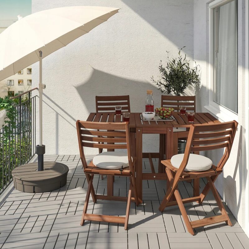 PARASOL Z NACHYLENIEM SAMSO BEŻOWY 200 CM - obrazek 2
