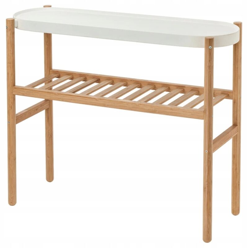 IKEA SATSUMAS STOJAK NA DONICZKI BAMBUS 70 CM