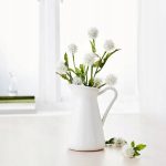 IKEA SOCKERART WAZON DZBANEK BIAŁY 16 cm - obrazek 5