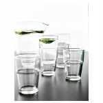 SZKLANKA ZESTAW 6 SZTUK SZKŁO 170 ML REKO IKEA - obrazek 2