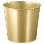 IKEA DAIDAI OSŁONKA DONICZKI KOLOR MOSIĄDZU 19 cm
