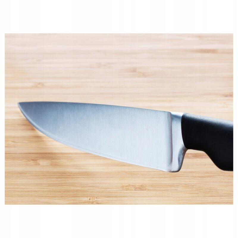 NÓŻ VORDA ZE STALI NIERDZEWNEJ CZARNY 14CM - obrazek 4