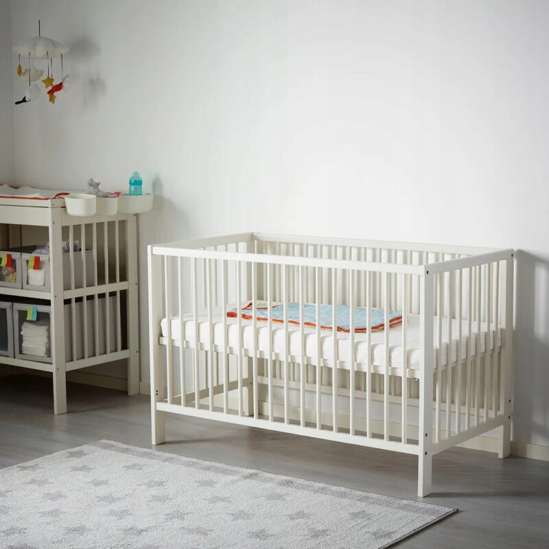IKEA GULLIVER STÓŁ DO PRZEWIJANIA BIAŁY KOLOR - obrazek 3