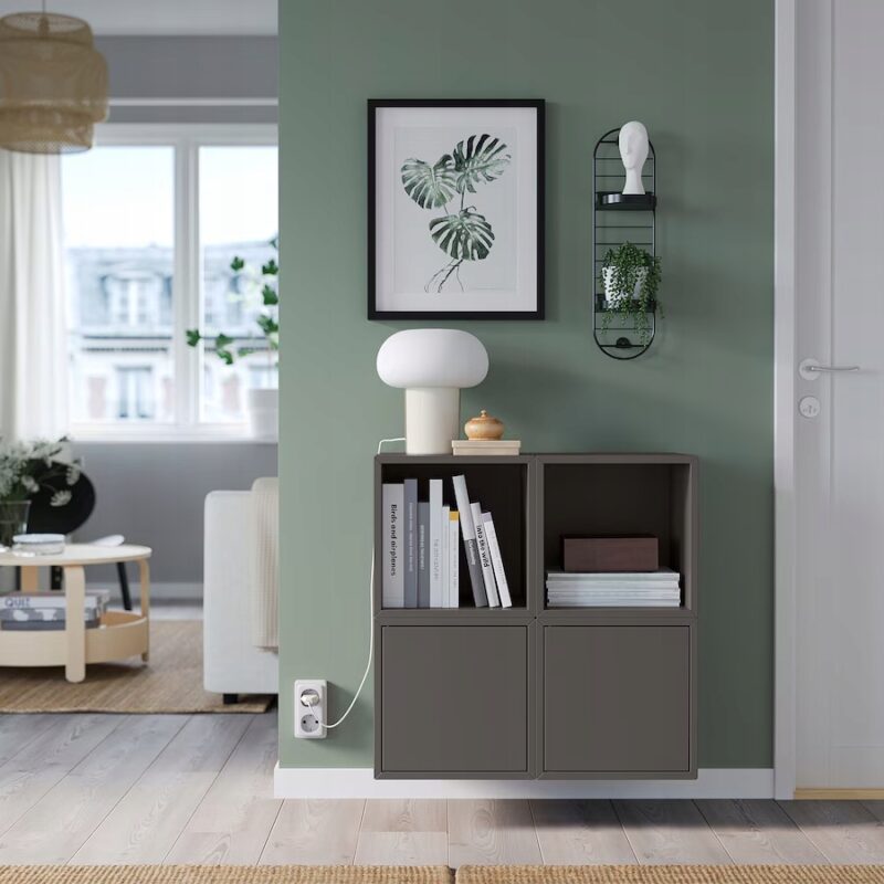 SKUGGRÖNA PODPÓRKA DLA ROŚLIN, ŚCIENNA, CZARNY, 54 CM - obrazek 4