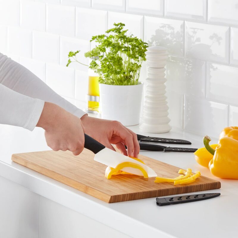 ZESTAW KOMPLET NOŻY CERAMICZNYCH 3 SZT - obrazek 2
