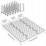 IKEA UPPDATERA ORGANIZER SZUFLADY ANTRACYT 60 cm - obrazek 5