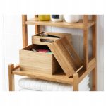 IKEA DRAGAN PUDEŁKO BAMBUSOWE 23x17x14 CM 3w1 - obrazek 3
