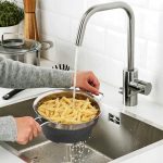 DURSZLAK KUCHENNY KLOCKREN REGULOWANY 3.0L STAL - obrazek 7