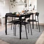 IKEA TIPHEDE DYWAN CZARNY / NATURALNY 155x220 cm - obrazek 6