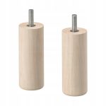NOGA DO MEBLI MEJARP BRZOZA 10 CM - 2 SZT.