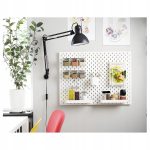 IKEA TERTIAL LAMPA BIURKOWA SZARA LAMPKA DO BIURA 60 CM - obrazek 4