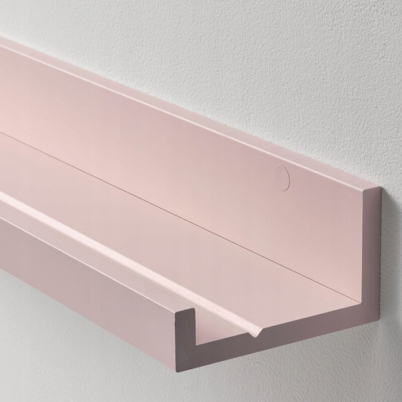 IKEA MOSSLANDA PÓŁKA NA ZDJĘCIA BLADORÓŻOWY, 55 CM - obrazek 2