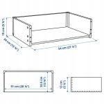 IKEA BESTA RAMA SZUFLADY BIAŁA 60x15x40 cm - obrazek 2