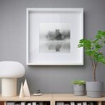 IKEA SANNAHED RAMKA NA ZDJĘCIA / OBRAZ BIAŁA 50x50 - obrazek 2