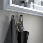 IKEA ENHET SZYNA NA HACZYKI DO SZAFKI BIAŁY 57 cm - obrazek 3