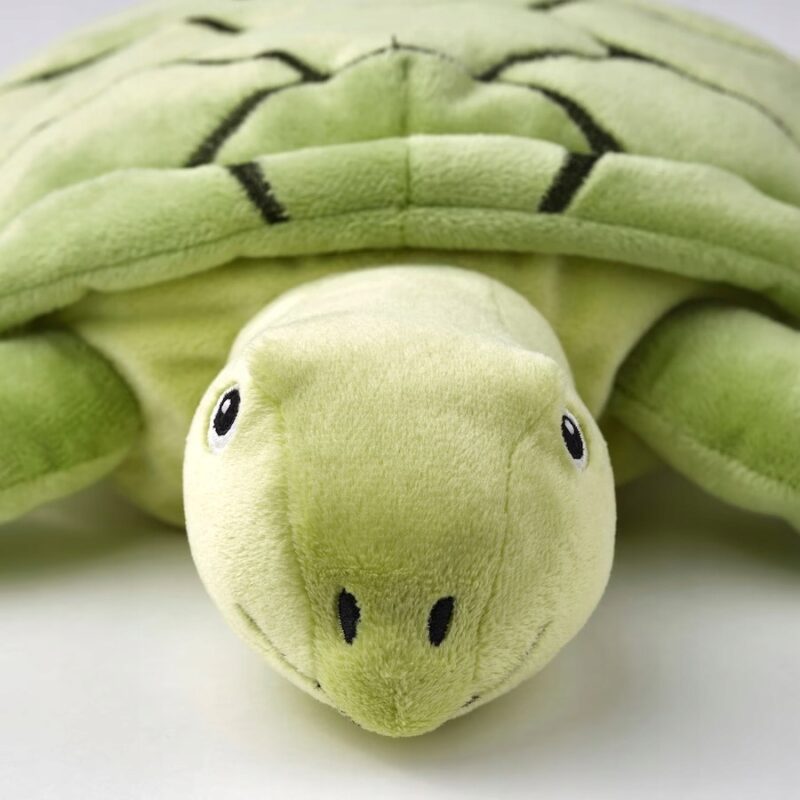 IKEA BLAVINGAD ŻÓŁW MASKOTKA PLUSZAK 44 CM - obrazek 6