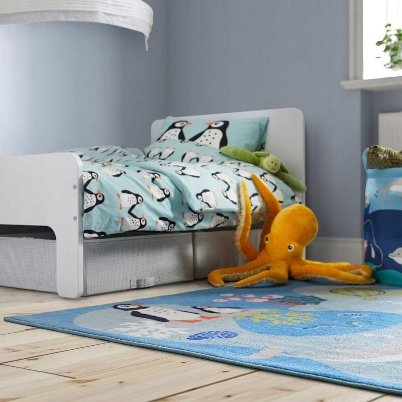 IKEA BLAVINGAD OŚMIORNICA MASKOTKA PLUSZAK 50 CM - obrazek 5