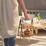 IKEA FULLSPACKAD TACA DO SERWOWANIA BAMBUS 28X20CM - obrazek 2