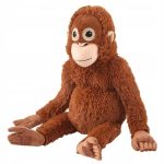 ORANGUTAN PLUSZOWA MASKOTKA PLUSZAK IKEA 66 CM