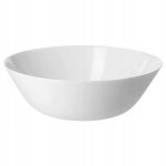 MISKA OFTAST BIAŁA GŁĘBOKA HARTOWANE SZKŁO 23 CM
