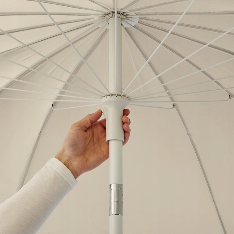 PARASOL Z NACHYLENIEM SAMSO BEŻOWY 200 CM - obrazek 3