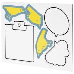IKEA BONSYRSA Magnesy dla dzieci 6 sztuk