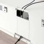 SZAFKA POD TV BESTA BIAŁA 180x40x38 cm - obrazek 3