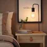 IKEA TVARHAND LAMPA STOŁOWA PODSTAWA BAMBUS/CZARNY - obrazek 2